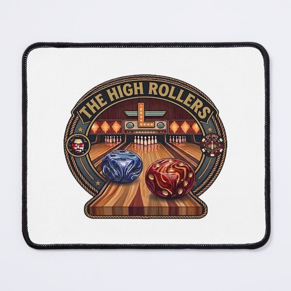 Item preview, The High Rollers Casino Dice and Cards Artwork for Gamblers and Game Night Fans designed and sold by toucheart.