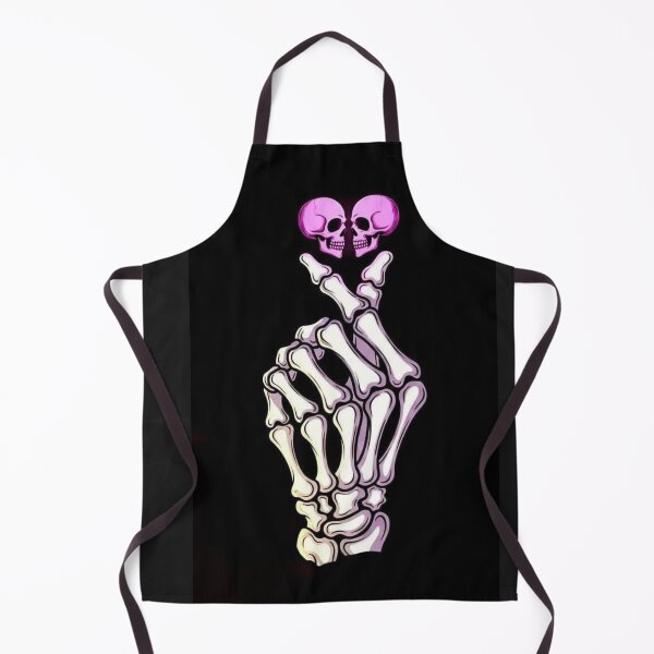 Item preview, Skeleton Hand Heart Sign Aesthetic Line Art designed and sold by DKSH1234.
