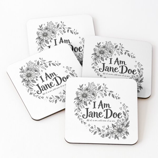 Item preview, I Am Jane Doe Womens Movement Saying designed and sold by DoArtITa.