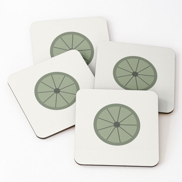 Item preview, Lime Slice Minimalist Kitchen Print designed and sold by ChromaLens.
