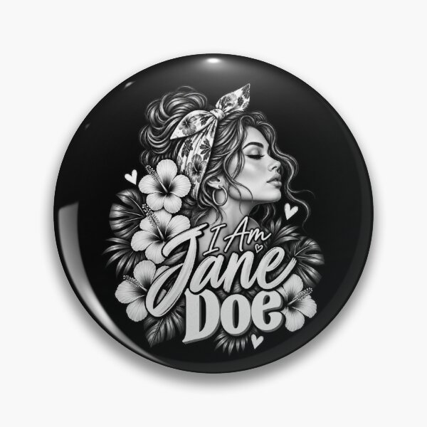 Item preview, I Am Jane Doe Womens Movement Saying designed and sold by DoArtITa.