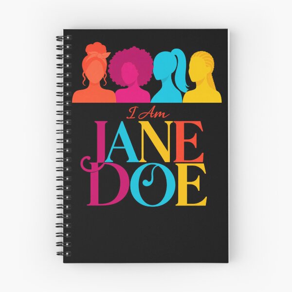 Item preview, I Am Jane Doe Womens Movement Saying designed and sold by DoArtITa.