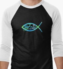 Jesus-Christian Men's Baseball ¾ T-Shirt
