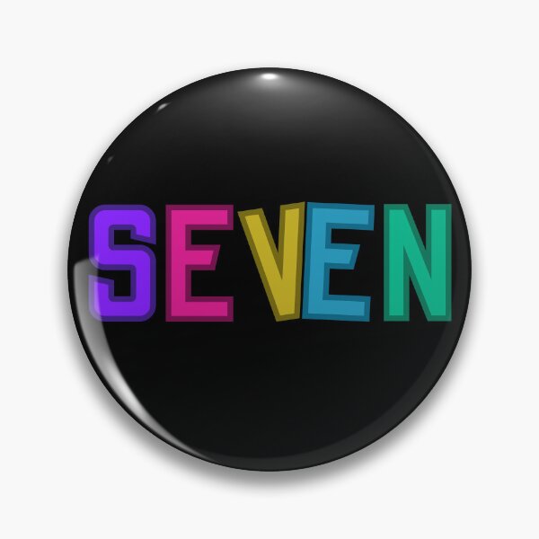 Item preview, Seven Colorful Bold Typography | Colorful Number 7 Style designed and sold by Detroja Typography.
