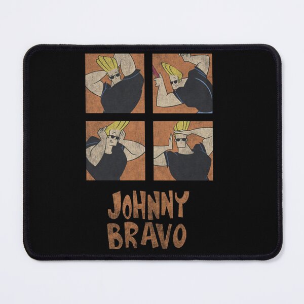 Artikelvorschau, Johnny Bravo Retro-Posen-Gitter Vintage-Cartoon entworfen und verkauft von collin-certly.