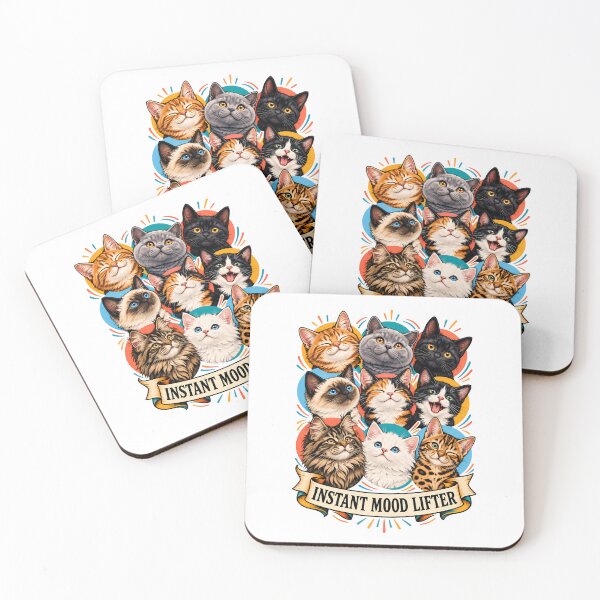 Item preview, Instant Mood Lifter Cute Cat Breeds designed and sold by Old's Cool Cat Studio.