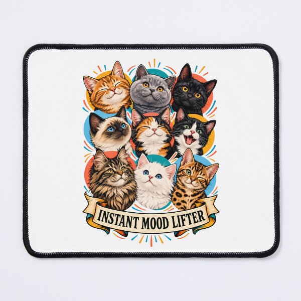 Item preview, Instant Mood Lifter Cute Cat Breeds designed and sold by Old's Cool Cat Studio.