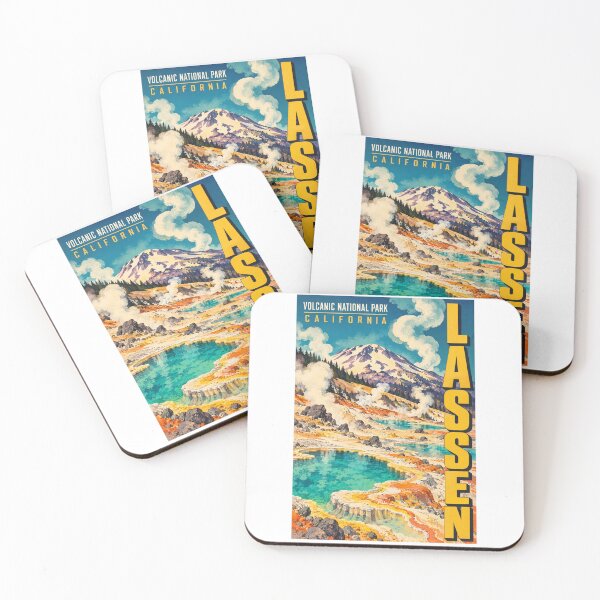 Item preview, Lassen Volcanic National Park - California designed and sold by GoodOldVintage.