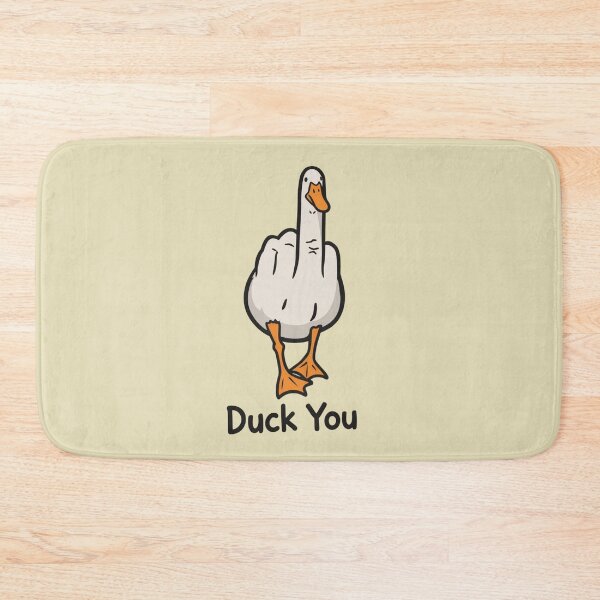 Item preview, duck you! designed and sold by CanvasRebel.