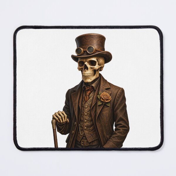 Item preview, The Steampunk Skeleton Gentleman | Gothic Clip Art designed and sold by Whatever Works.