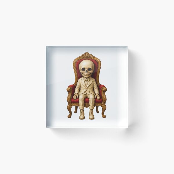 Item preview, The Bone Prince | Skeleton Royalty designed and sold by Whatever Works.