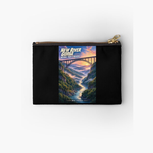 Item preview, New River Gorge National Park & Preserve - West Virginia designed and sold by GoodOldVintage.