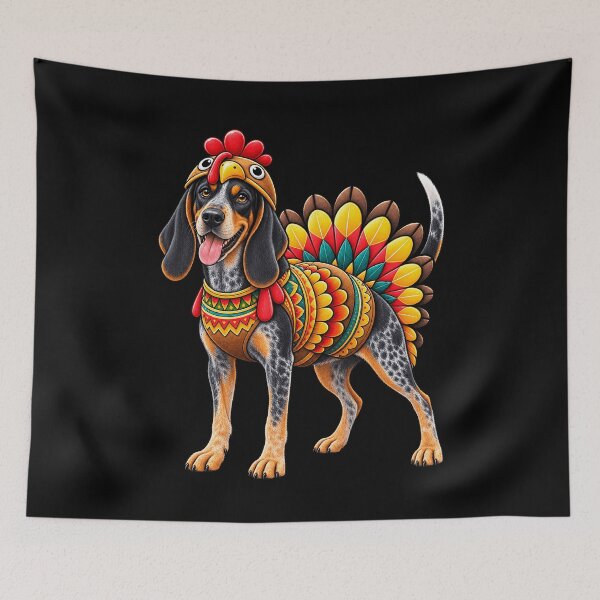 Item preview, Funny Bluetick Coonhound Turkey Costume Thanksgiving Dog Lover designed and sold by rafaeltto.