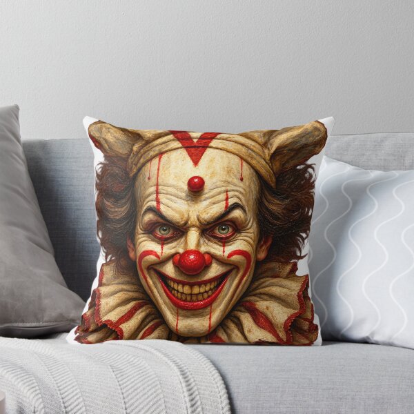 Item preview, The Grinning Nightmare | Creepy Clown Art designed and sold by Whatever Works.