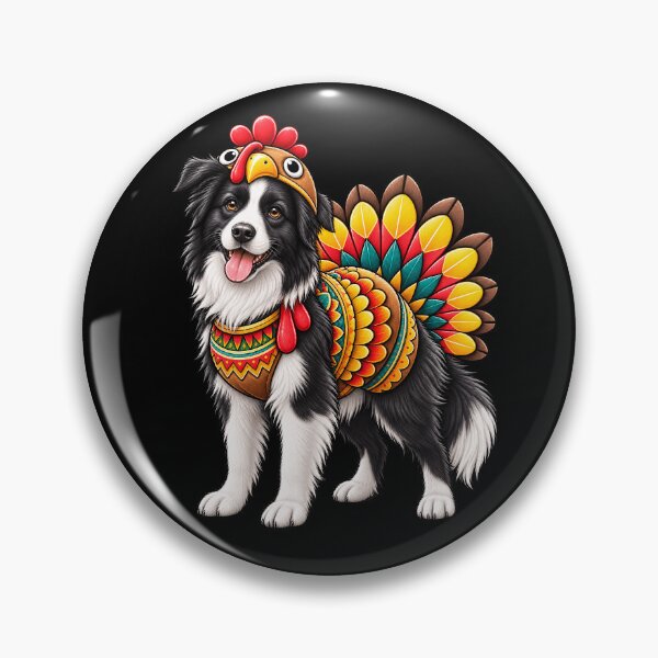 Item preview, Funny Border Collie Turkey Costume Thanksgiving Dog Lover designed and sold by rafaeltto.