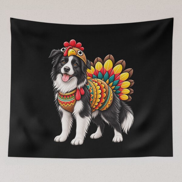 Item preview, Funny Border Collie Turkey Costume Thanksgiving Dog Lover designed and sold by rafaeltto.