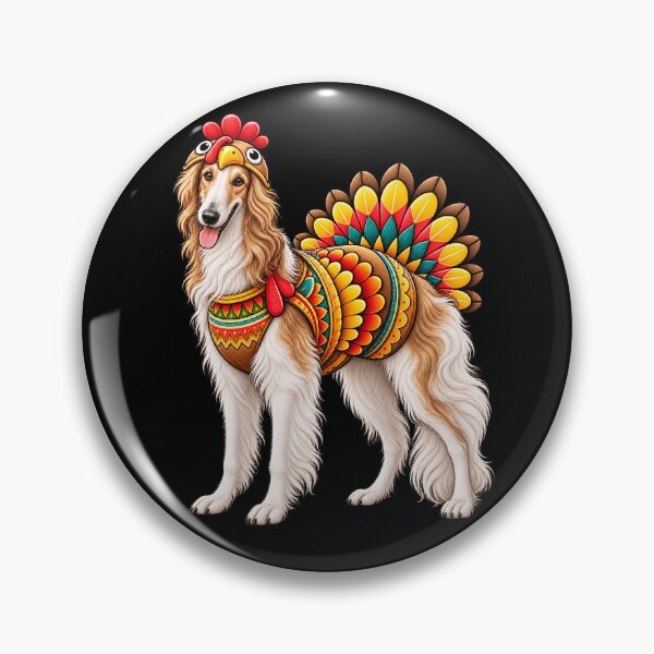 Item preview, Funny Borzoi Turkey Costume Thanksgiving Dog Lover designed and sold by rafaeltto.