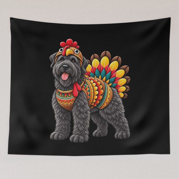 Item preview, Funny Bouvier des Flandres Bouvier des FlandresTurkey Costume Thanksgiving Dog Lover designed and sold by rafaeltto.