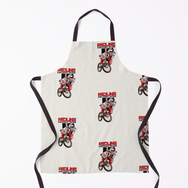 Artikelvorschau, Vintage Redline Factory Team BMX-Rennfahrer Retro-Rennillustration entworfen und verkauft von collectees1.