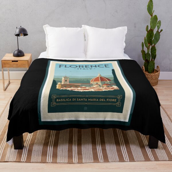 Item preview, Póster de viaje de Florencia, Italia, estilo vintage. designed and sold by ArtworkNorth.