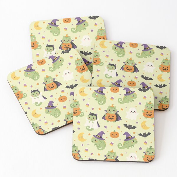 Item preview, Cute Halloween Costume Chameleons designed and sold by A1RB.