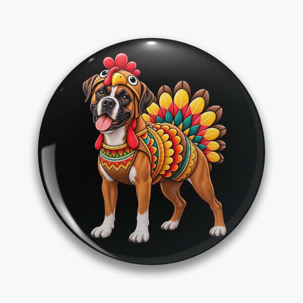 Item preview, Funny Boxer Turkey Costume Thanksgiving Dog Lover designed and sold by rafaeltto.