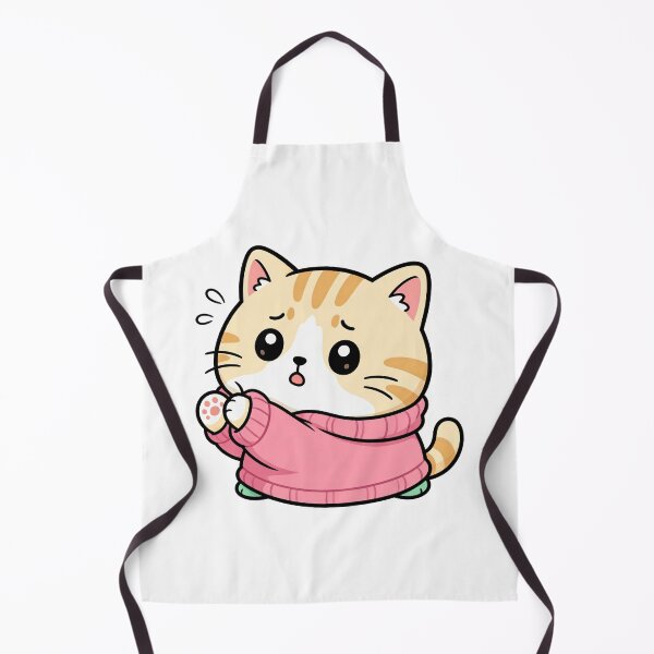 Item preview, The cat is trying to put on a tiny sweater. designed and sold by THITIMON2527.
