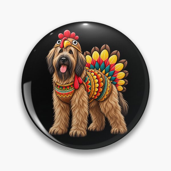 Item preview, Funny Briard Turkey Costume Thanksgiving Dog Lover designed and sold by rafaeltto.