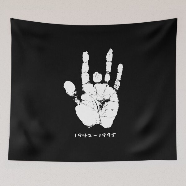 Item preview, Jerry Garcia Handprint 1942 1995 designed and sold by draxx-grav.