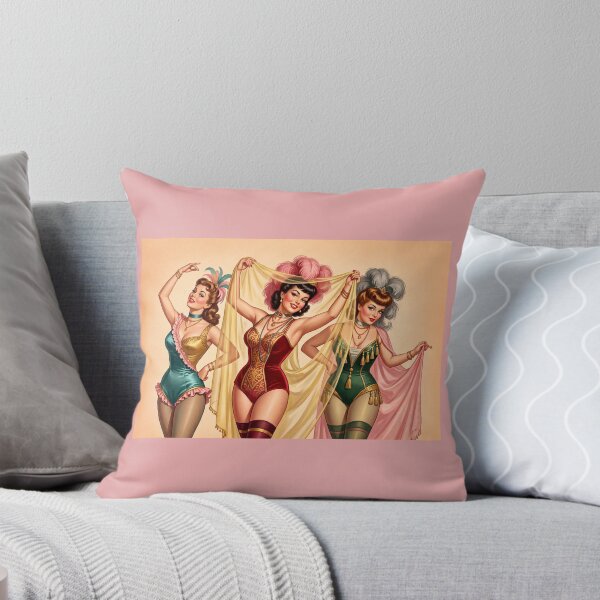 Item preview, Vintage Showgirl Glamour - Vintage Pin Up Chorus Line designed and sold by ArtworkNorth.