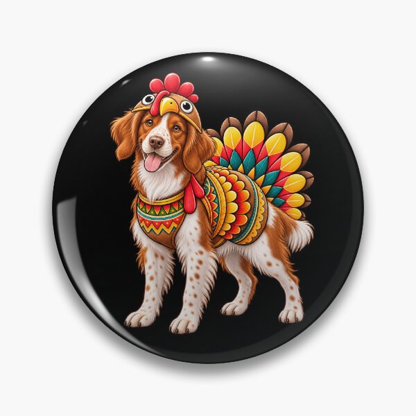 Item preview, Funny Brittany Turkey Costume Thanksgiving Dog Lover designed and sold by rafaeltto.