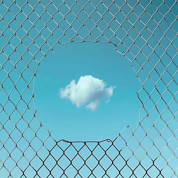 Artwork thumbnail, Fenced cloud by APCB
