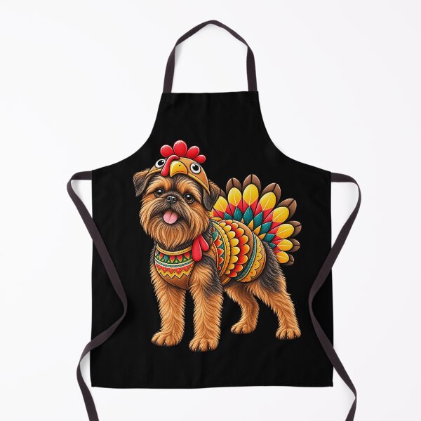 Item preview, Funny Brussels Griffon Turkey Costume Thanksgiving Dog Lover designed and sold by rafaeltto.