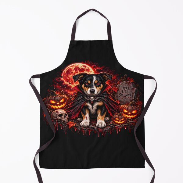 Item preview, Halloween Vampire Dog Spooky Dracula Puppy Gift designed and sold by CalineczkaStudio.