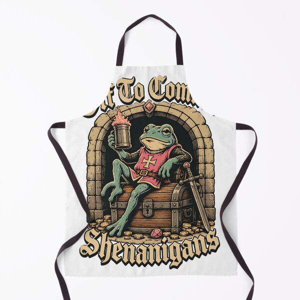 Item preview, Frog Knight Off To Commit Shenanigans designed and sold by Maladies.
