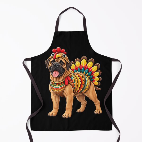 Item preview, Funny Bullmastiff Turkey Costume Thanksgiving Dog Lover designed and sold by rafaeltto.