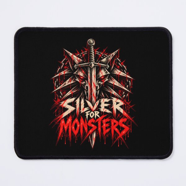Item preview, Silver for Monsters Witcher designed and sold by Pandaburba.
