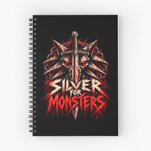 Item preview, Silver for Monsters Witcher designed and sold by Pandaburba.