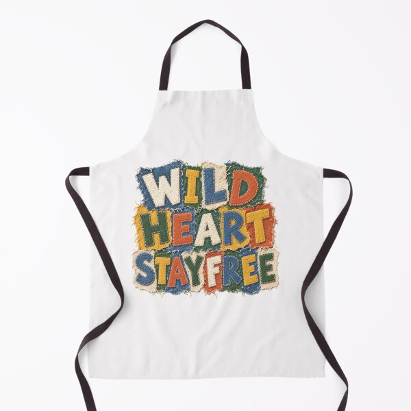 Item preview, Wild Heart Stay Free Vintage Patchwork  designed and sold by freshwear design.