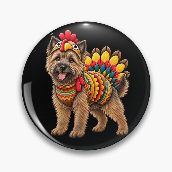 Item preview, Funny Cairn Terrier Turkey Costume Thanksgiving Dog Lover designed and sold by rafaeltto.
