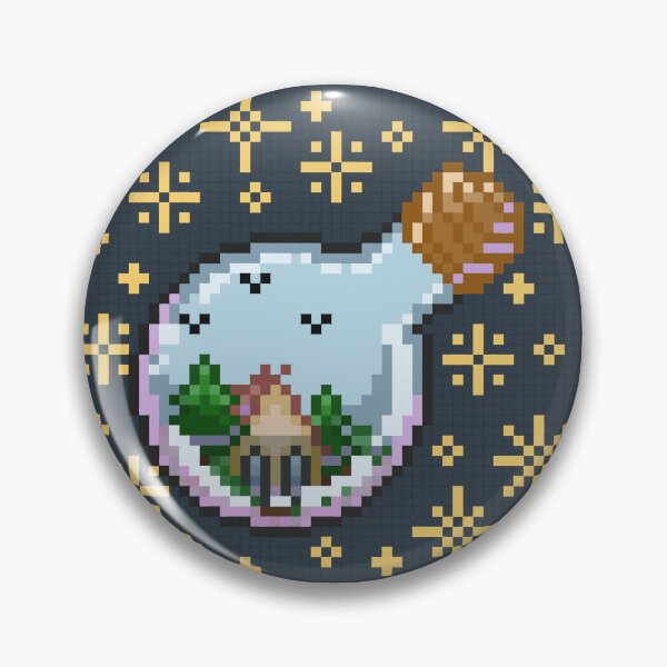 Item preview, Inktober Pixelart - Miniatura (con fondo) designed and sold by Niceci.