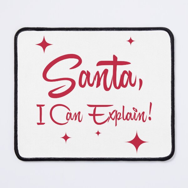 Item preview, Santa I Can Explain Funny Christmas Naughty List Holiday Season designed and sold by HYPNK.