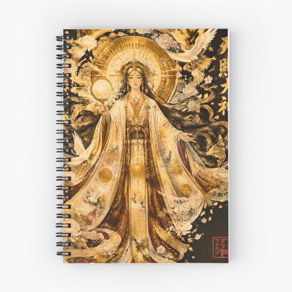 Artikelvorschau, Japanische Sonnengöttin & Shinto Kami Kunst | Amaterasu entworfen und verkauft von kaxymax.
