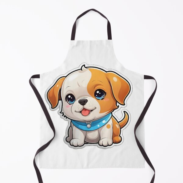 Aperçu de l'œuvre Adorable petit chiot aux grands yeux créée et vendue par designdukan.