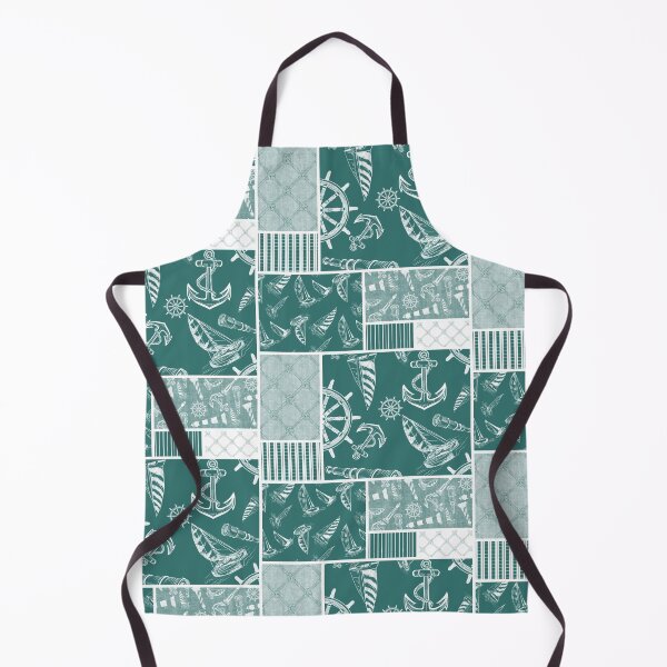 Item preview, Quilt Design Nautical Charcoal Sketches Collection- Features Netting, Stripes, Nautical Items, and Lighthouse Designs-Bluegreen designed and sold by PD-Coastal.