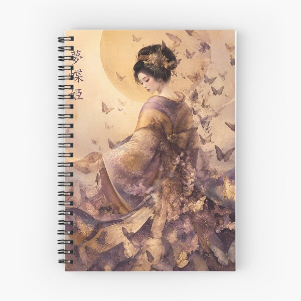 Item preview, Butterfly Geisha | Japanese Kimono & Dreamy Purple Art designed and sold by kaxymax.