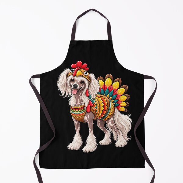 Item preview, Funny Chinese Crested Turkey Costume Thanksgiving Dog Lover designed and sold by rafaeltto.