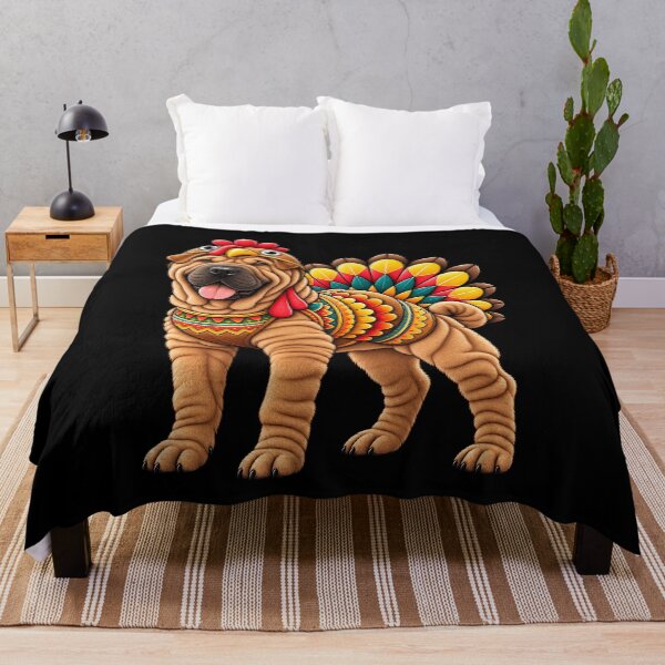 Item preview, Funny Chinese Shar-Pei Turkey Costume Thanksgiving Dog Lover designed and sold by rafaeltto.