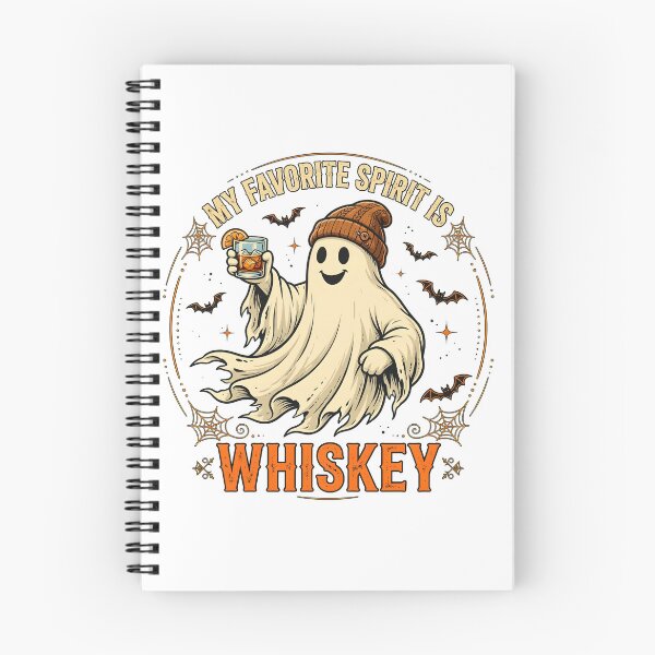 Artikelvorschau, Ghost Whiskey Halloween „Mein Lieblingsgeist“-T-Shirt entworfen und verkauft von Maladies.
