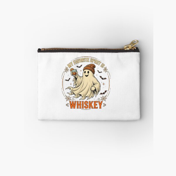 Item preview, Ghost Whiskey Halloween "My Favorite Spirit" Tee designed and sold by Maladies.